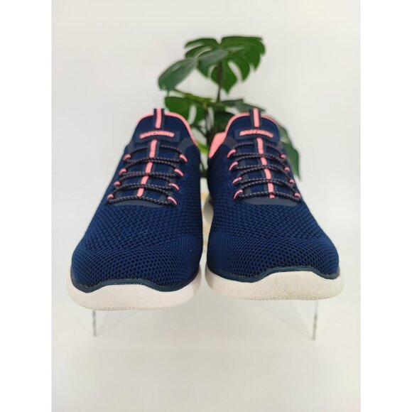 Skechers Women's Summits Cool Classic Blue Running Shoes Size 8 US - Picture 2 of 8